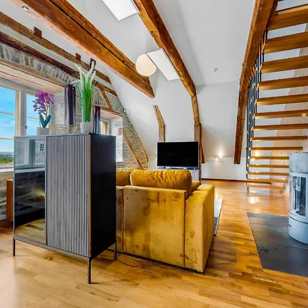 Stylish Old Town With Sauna Lägenhet *